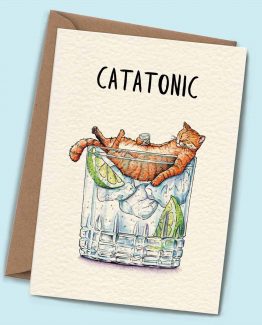 Catatonic – Greeting Card