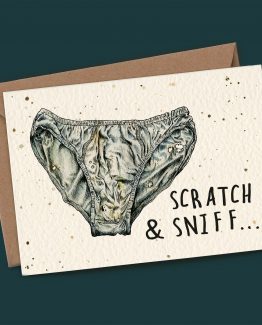 Scratch and Sniff – Greeting Card